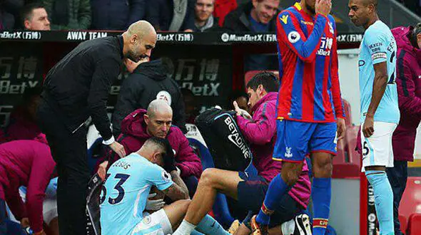 مصدومیت شدید ستاره برزیلی سیتی + عکس