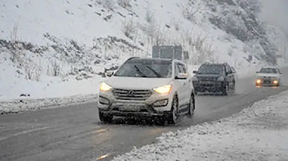 
جاده‌های مازندران لغزنده است