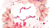 جملات سلام صبح بخیر امروز / فیلم