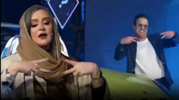 فیلم / یادی کنیم از رقص هندی  حامد آهنگی و نعمیه نظام دوست  / همه مبهوت شدند