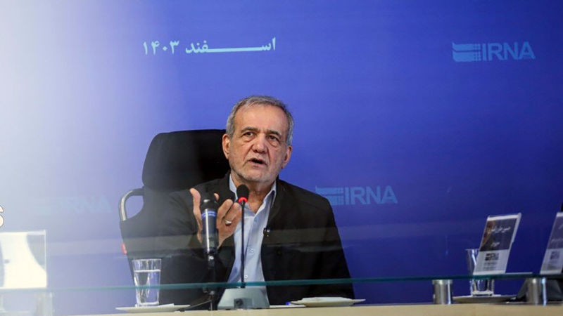 مسعود پزشکیان امروز شنبه ۱۱ اسفند ۱۴۰۳ به مناسبت ۹۰ سالگی خبرگزاری جمهوری اسلامی