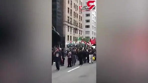 راهپیمایی عزاداران حسینی در منهتن نیویورک+فیلم