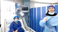 فیلمی تکاندهنده از بخش کرونای بیمارستان امام  تهران / به کادر درمان تعظیم می کنیم
