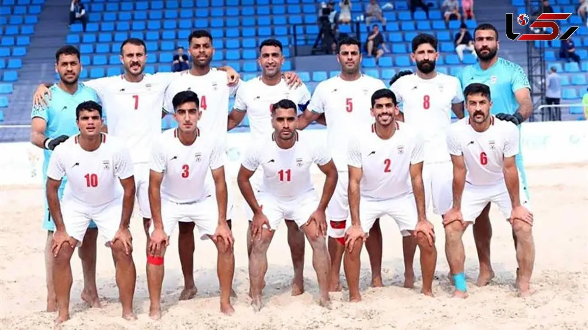 دیدار فوتبال ساحلی ایران و تایلند لغو شد