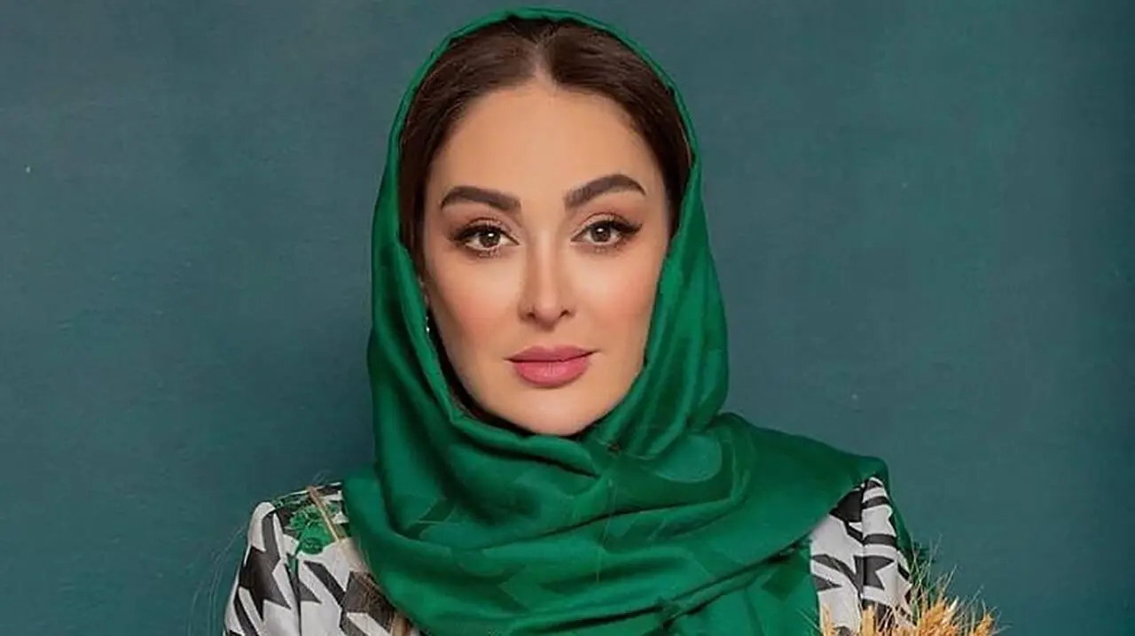 اولین عکس از پدر خوش تیپ الهام حمیدی ! / شباهت عجیب به خانم بازیگر !