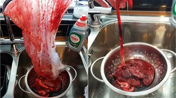 این مرد دیوانه جفت جنین همسرش را خورد + عکس 