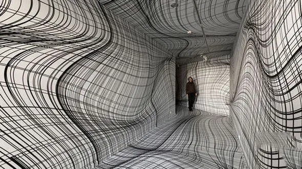 طراحی فضا با توهمات دیداری سرگیجه‌آور +تصاویر دیدنی 