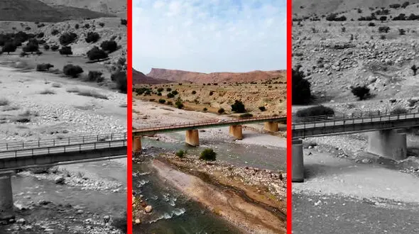 فیلم نمای هوایی از طبیعت بکر اندیکا