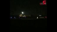 فیلم لحظه فرود وحشتناک هواپیمای مسافربری بدون چرخ در مهرآباد 
