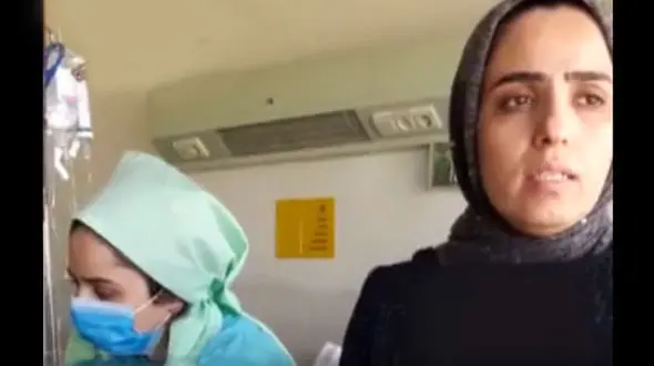 فیلم گفتگوی با دختر جوانی اصفهانی که خانم دکتر کلیه اش را به جای غده از بدنش جدا کرد!+ عکس