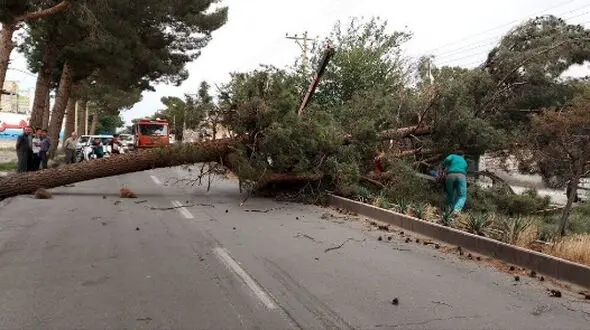 جزییات حوادث طوفان 100 کیلومتری کرج 