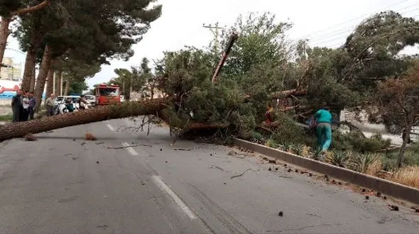جزییات حوادث طوفان 100 کیلومتری کرج 