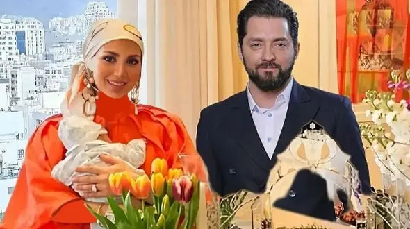 فیلم و عکس چیدمان ضیافت شاهانه و لاکچری بهرام رادان با  خلاقیت تحسین‌برانگیز همسرش مینا مختاری/ از ظروف مدرن تا ته دیگ زعفرانی و قرمه‌سبزی!