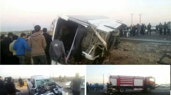 مرگ دلخراش گروهی از دانش آموزان در اردوی راهیان نور + عکس 