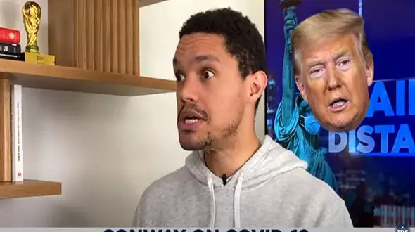 تمسخر ترامپ توسط کمدین معروف + فیلم