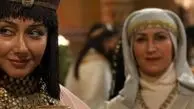 چهرۀ «کاریماما، دایۀ زلیخا» در مراسم تقدیر از سریال «یوسف پیامبر»؛ سال 87