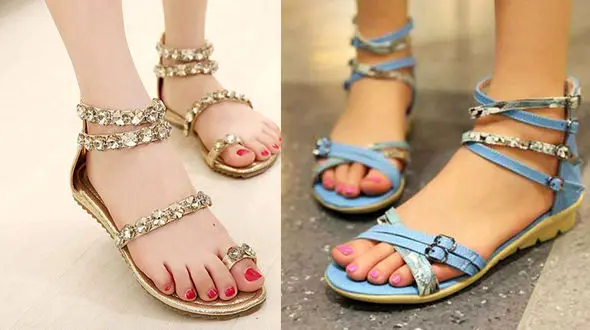 صندل های شیک برای تابستان 96 +عکس 