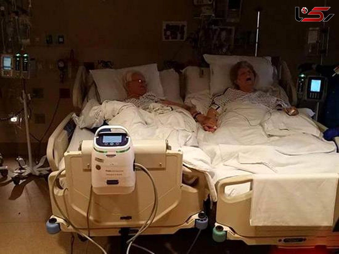 جهانی شدن مرگ یک زوج عاشق  در بیمارستان+عکس