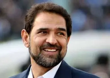 عکس همسر دوم فوق جوان و زیبای فیروز کریمی + چیدمان هخامنشی خانه لوکس فیروز خان