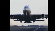 لحظه جالب بلند شدن بزرگ‌ترین هواپیمای مسافربری جهان + فیلم هیجان انگیز