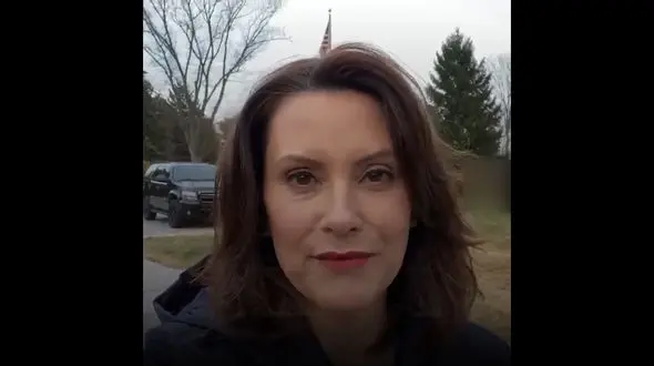 تقاضای وحشت آور فرماندار زن میشیگان / کمک کنید کرونا نابودمان می کند + فیلم