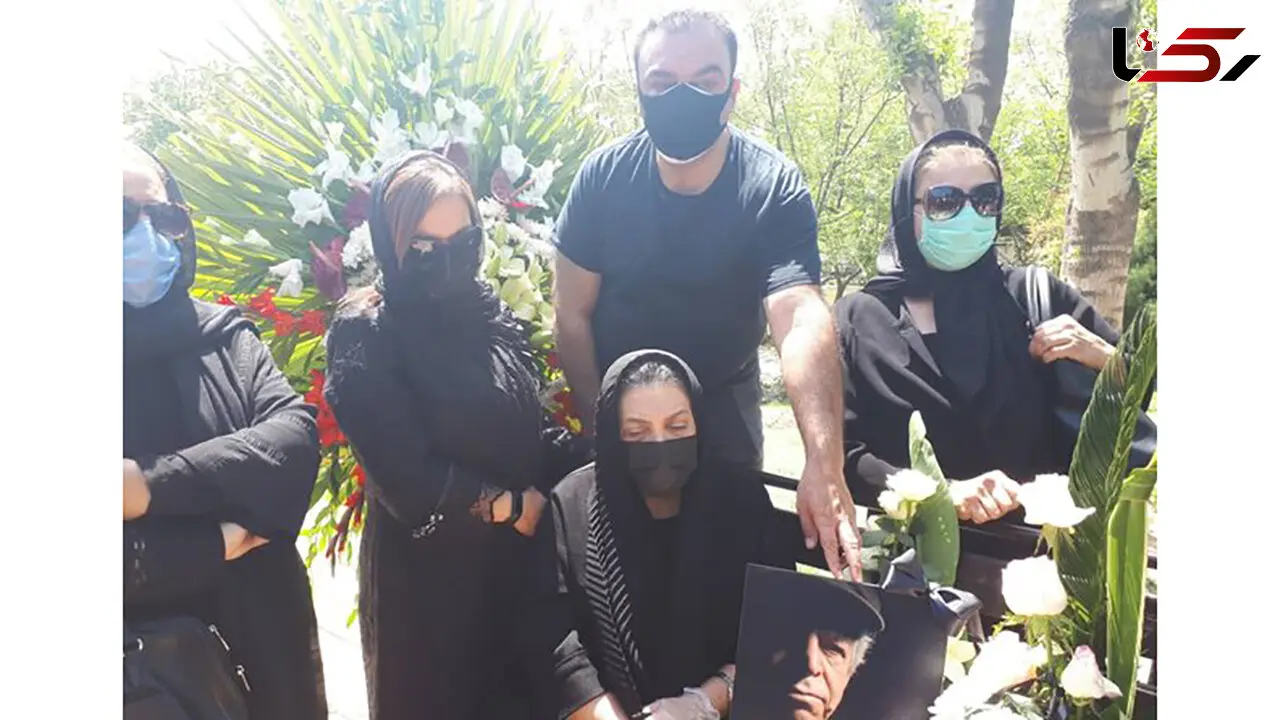 محسن قاضی مرادی در قطعه هنرمندان آرام گرفت + عکس
