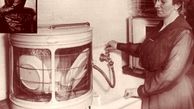این زن مخترع ماشین ظرف شویی بود + عکس از اولین ظرف شویی