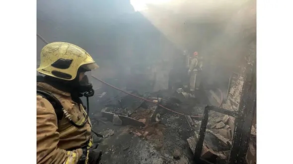 آتش سوزی مرگ بار در نظرآباد کرج  + جزئیات تلخ