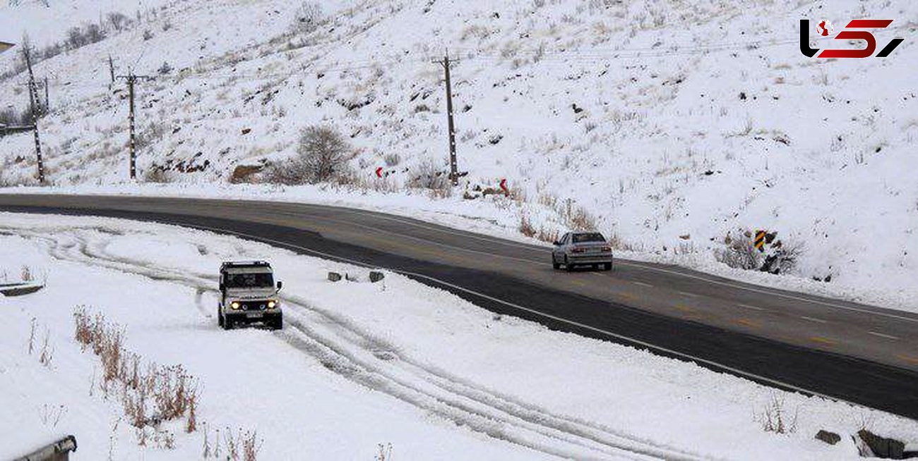 بارش برف در آذربایجان شرقی /رانندگان توصیه های پلیس را جدی بگیرند