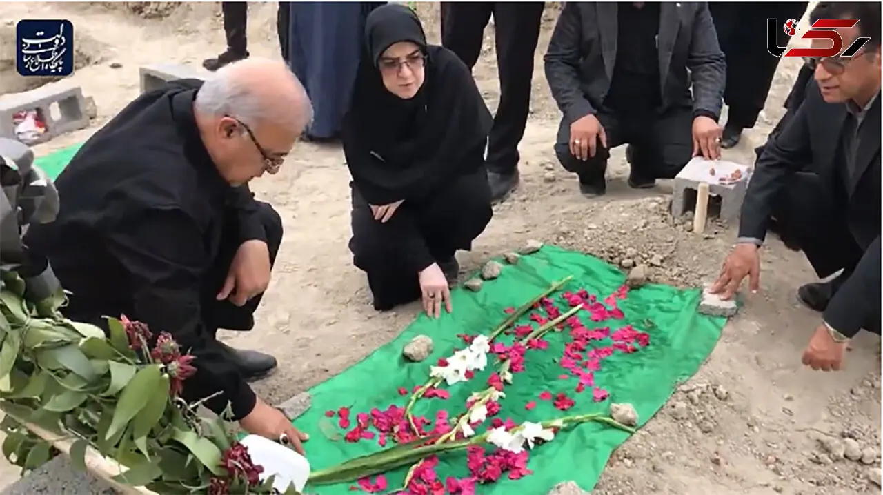 فیلم دیدار سخنگوی دولت با خانواده های دانش آموز میناب 