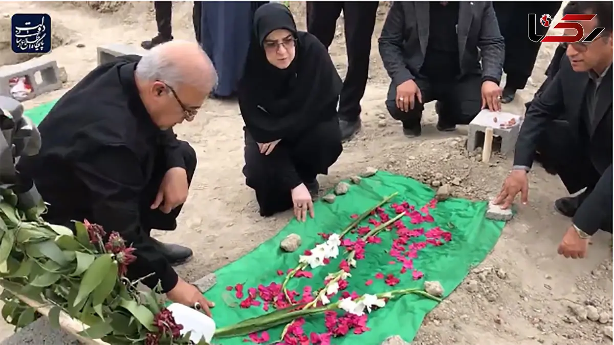 فیلم دیدار سخنگوی دولت با خانواده های دانش آموز میناب 