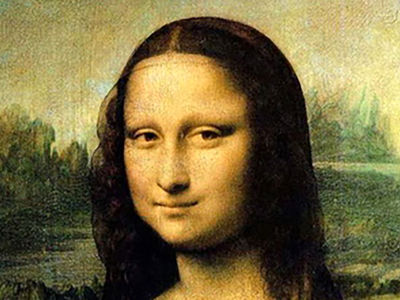 فیلم / چهره اصلی مونالیزا برای اولین بار ! / چقدر زیبا و جذاب تر از نقاشی اش !