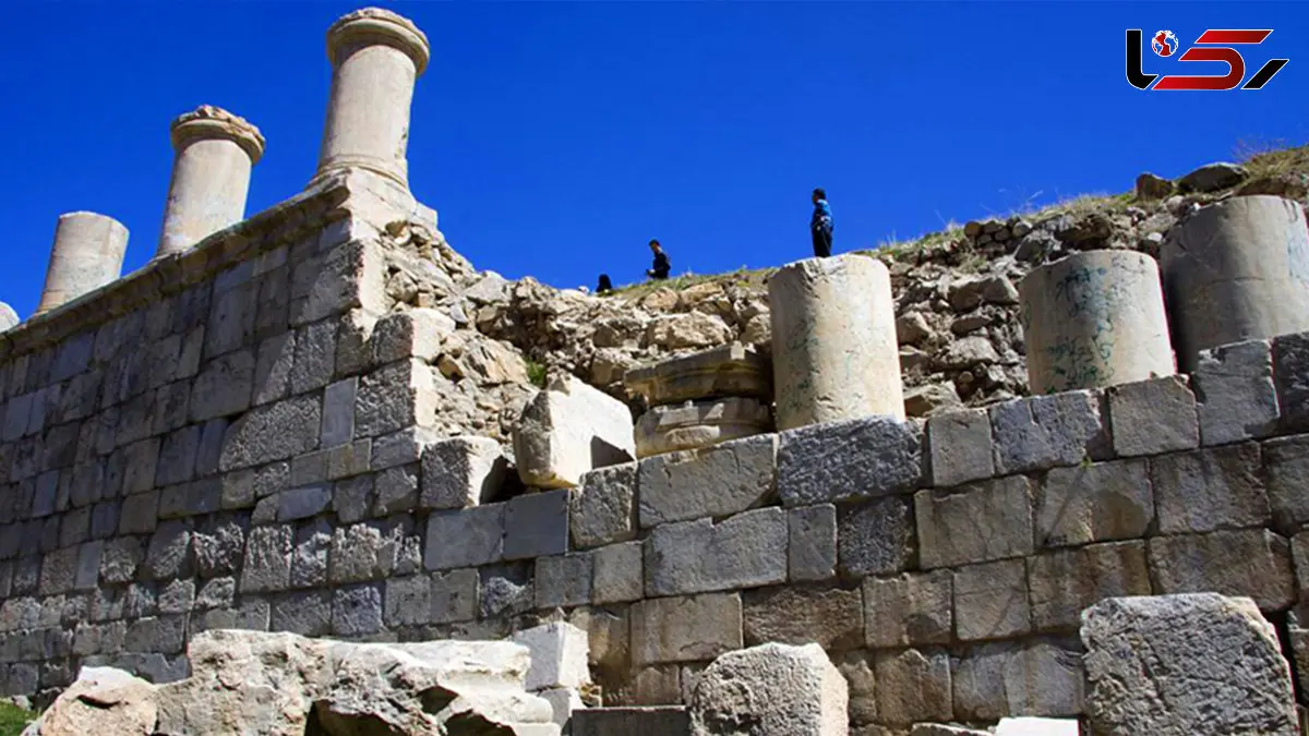 معبد آناهیتا، جادوی تاریخ در کرمانشاه + فیلم