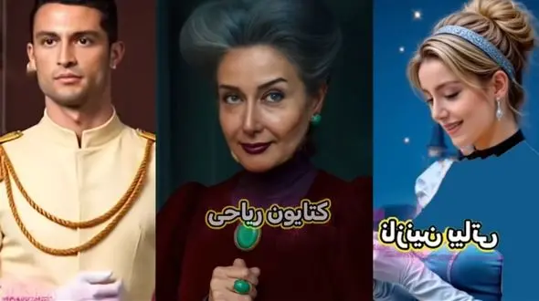 فیلم / انیمیشن حضور بازیگران ایرانی در  سیندرلای 2 / کتایون ریاحی در نقش نامادری نازنین بیاتی سیندرلا امیر جدیدی شاهزاده نگار جواهریان  و شقایق دهقان خواهران بدجنس ...