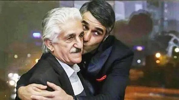 دستبوسی پژمان جمشیدی از پدر در کانادا یه مقدار طول نکشید ؟! / مامک جمشیدی : پژمان اوایل هفته بعد توی تهرانه تا .../ با قدرت .... 
