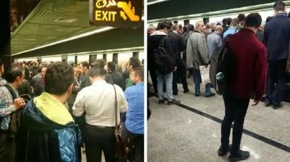 حقوق گمشده تهرانی ها در مترو / تاخیرها و مشکلاتی که با نارضایتی شهروندان هم پایانی ندارد!