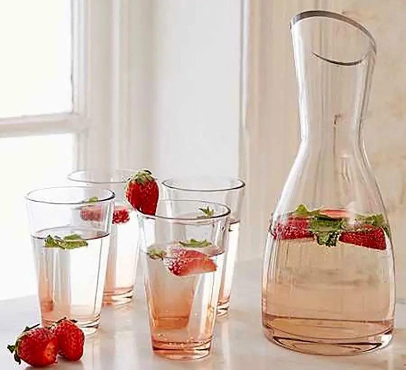 پارچ و لیوان جدید و شیک