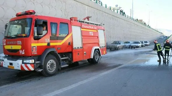 انفجار در یک مرکز غیرمجاز گاز مایع در اسلامشهر + فیلم