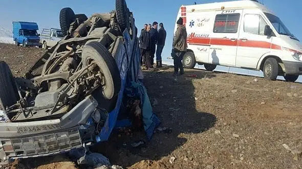 نیسان آبی 24 نفر را له کرد / در یزد رخ داد