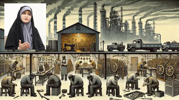 عزیزخانی: حتی شرایط ابتدایی برای تولید فراهم نیست/ بحران انرژی و صف‌های طولانی کارگران بیکار با آینده‌ای نامعلوم