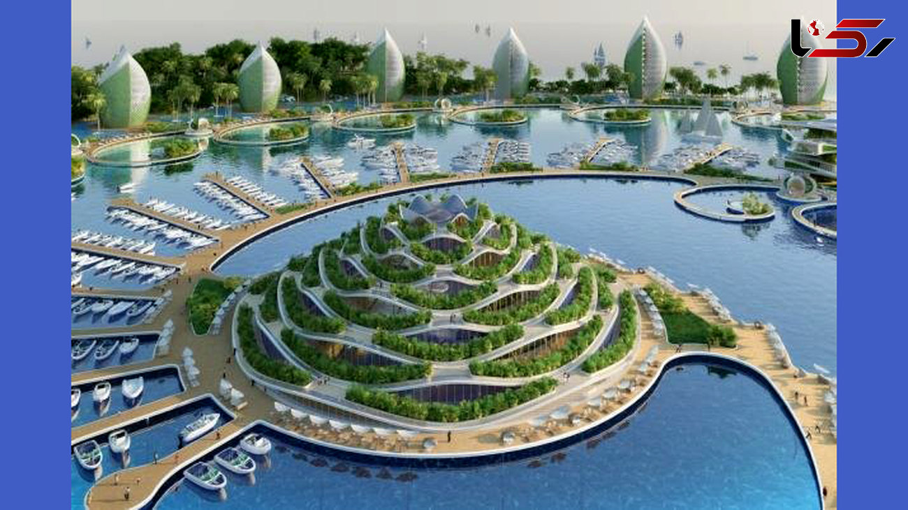 مرکز تفریحی فیلیپین با برج های چرخان محیط زیستی