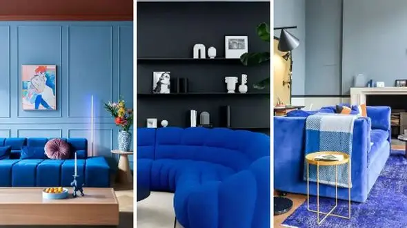 چیدمان داخلی آبی: 15 طرح الهام‌ بخش برای خانه‌ های کوچک و مدرن!