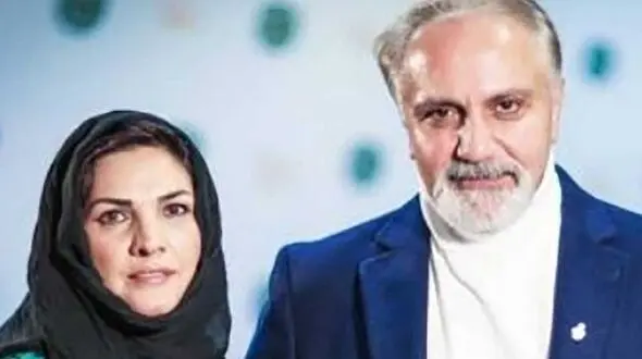 عکس های لو رفته عروسی علی معلم و همسر سرشناس ! / دلتان را پر غم می کند !