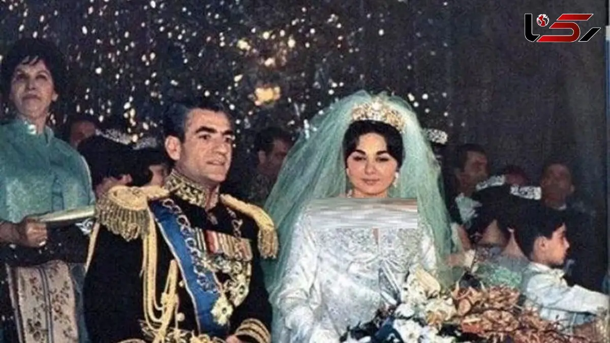 فیلم / سرنوشت حیرت‌انگیز لباس عروس فرح پهلوی همسر محمدرضا شاه بعد از سقوط سلطنت !