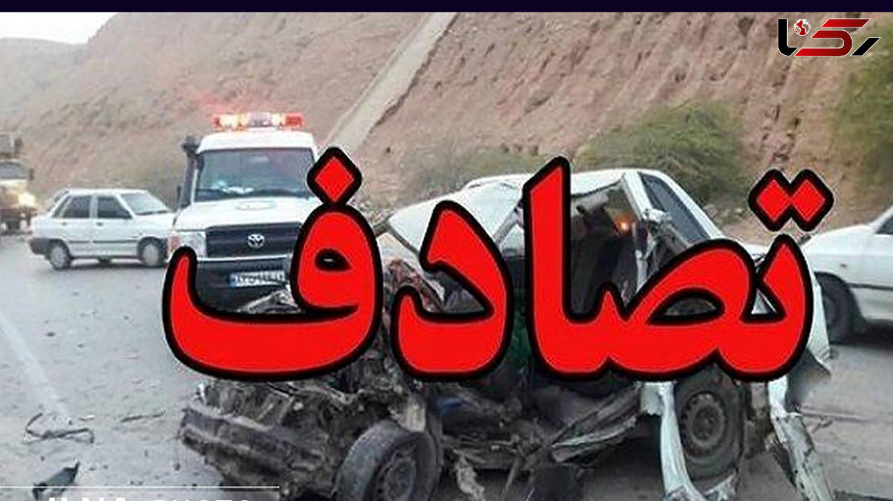 تصادف هولناک موتورسیکلت با پژو در اصفهان 