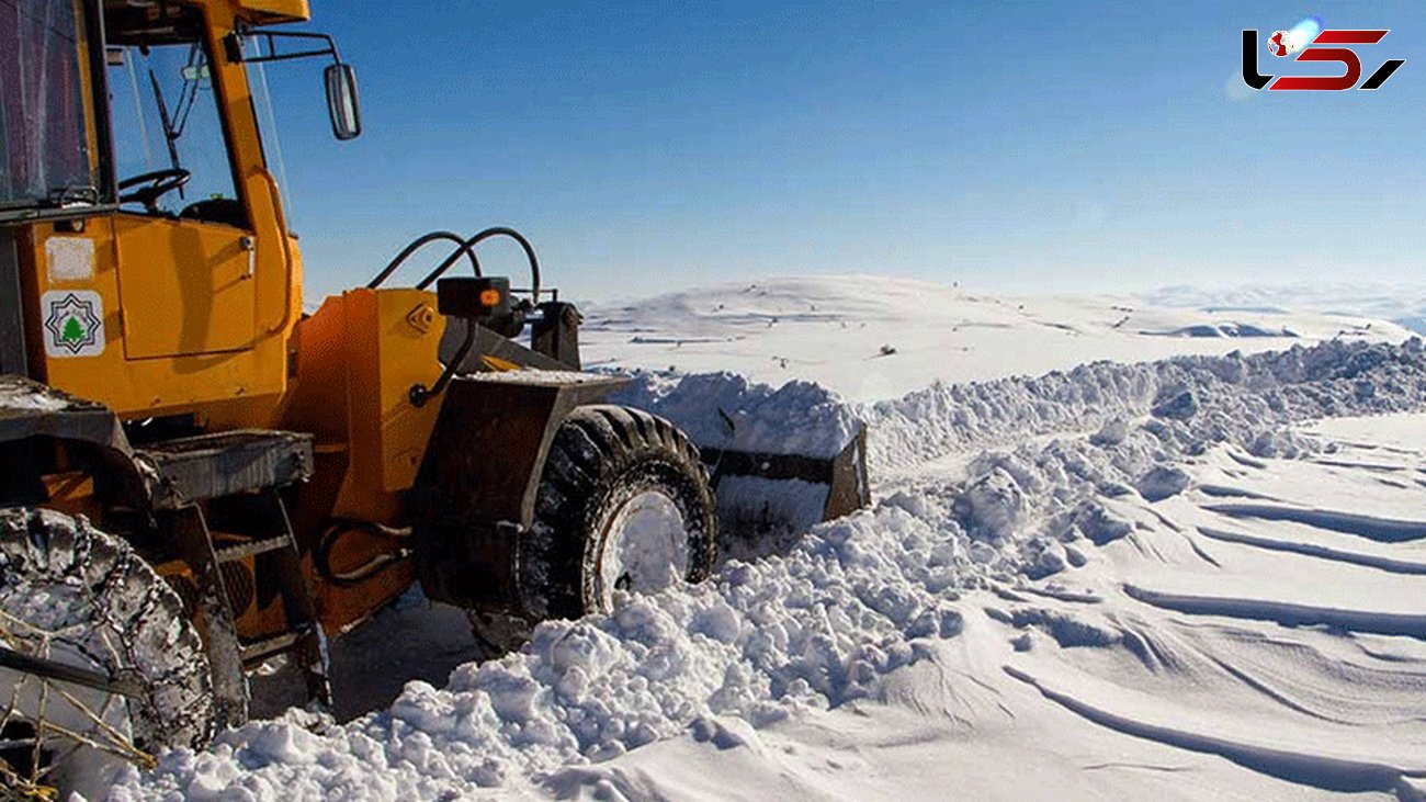  برف راه ارتباطی ده ها روستای استان اردبیل را بست