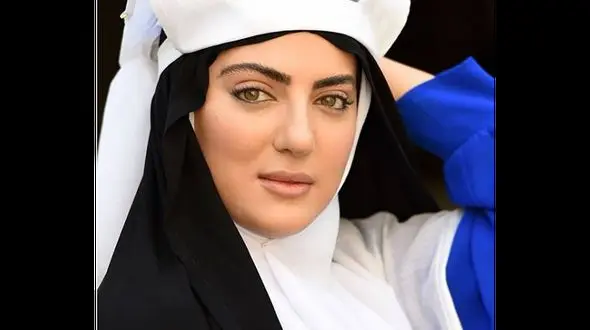 هلیا امامی رنگ عوض کرد ؟ / از چادری به مانکنی ! + عکس ها