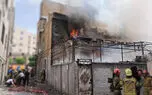 فیلم آتش سوزی انبار در خیابان مولوی تهران + علت و جزئیات آن