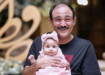 ذوق زدگی مهران غفوریان در اولین روز مدرسه رفتن هانا، دختر کوچولوی نازش+عکس