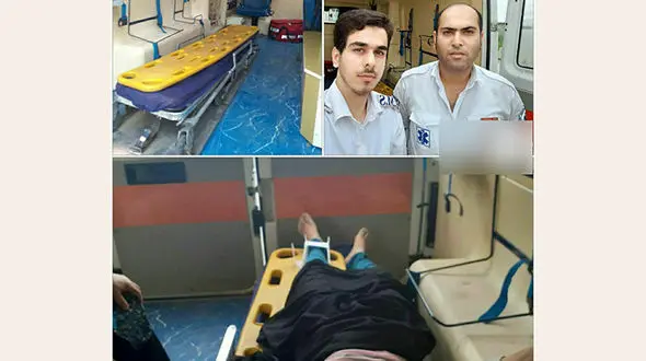 سقوط دختر ۱۶ ساله بابلی از طبقه دوم ساختمان